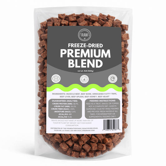 Freeze Dried Premium Blend Dog Food