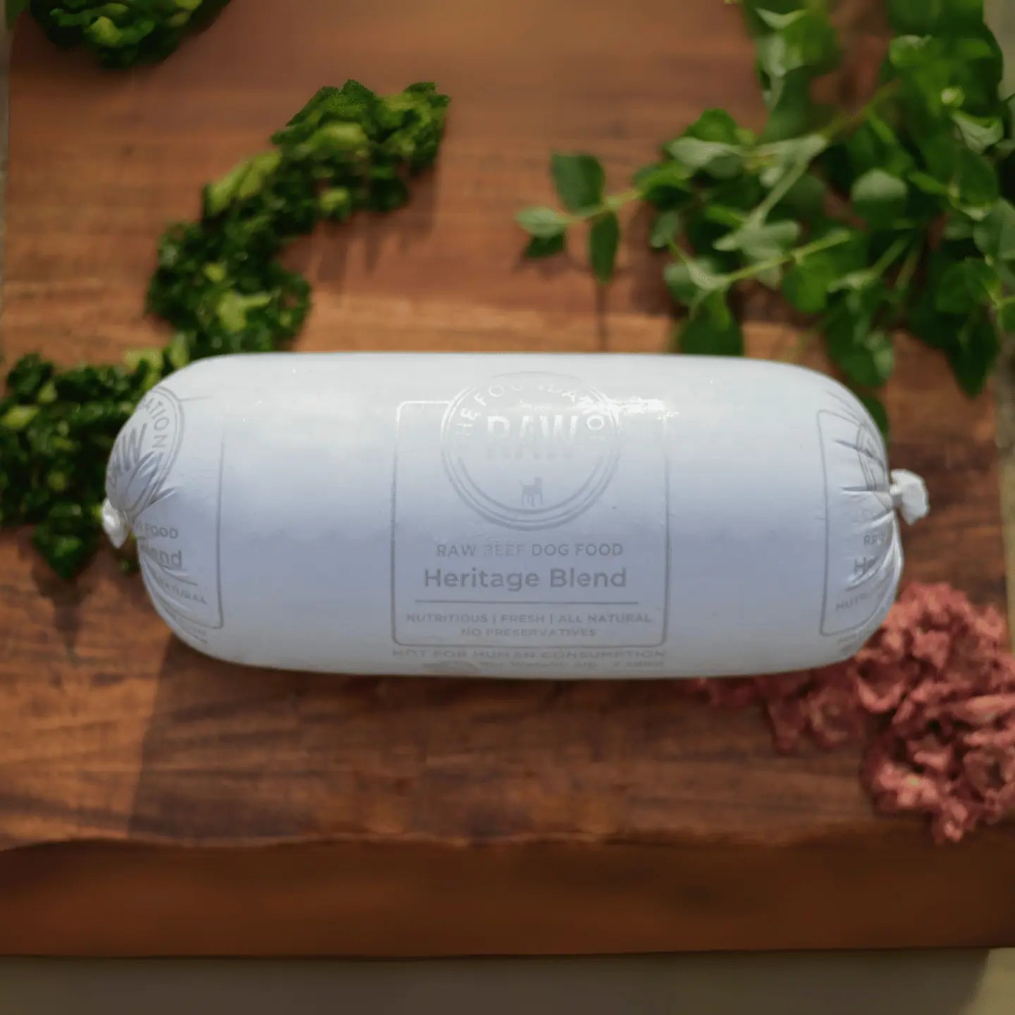 heritage blend raw beef dog food beef muscle meat beef heart green tripe beef liver beef kidney beef spleen raw food diet for dogs raw dog food raw dog food roll