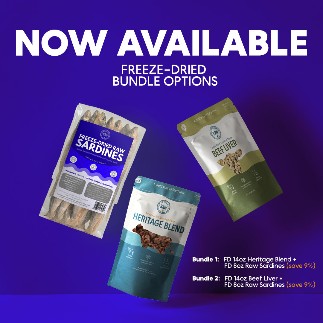 Freeze-Dried Raw Sardines