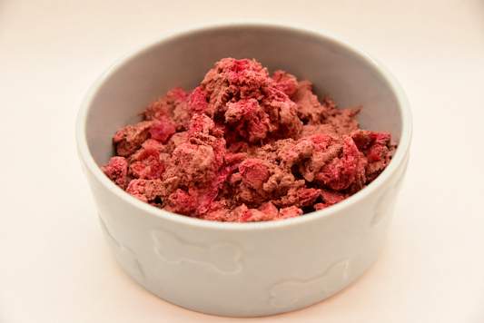 Venison Frozen Raw Dog Food Patties