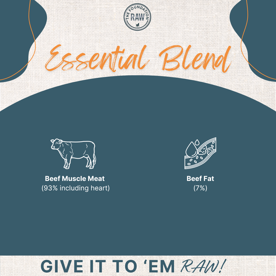 Essential Blend Raw Dog Food