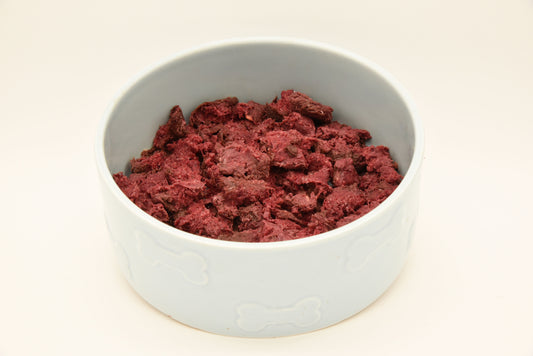 Beaver Frozen Raw Dog Food Patties