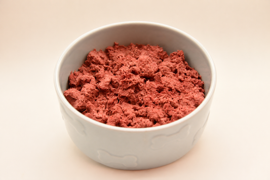Bison Frozen Raw Dog Food Patties