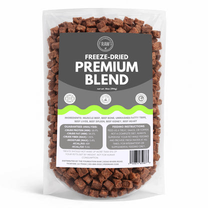 Freeze Dried Premium Blend Dog Food