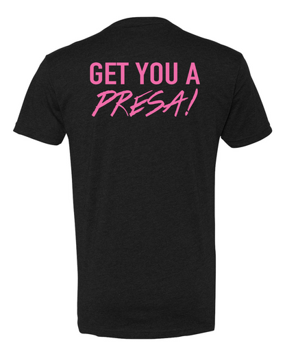 V-Neck Get You A Presa Short Sleeve T-Shirt