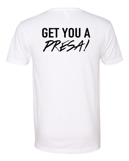 V-Neck Get You A Presa Short Sleeve T-Shirt