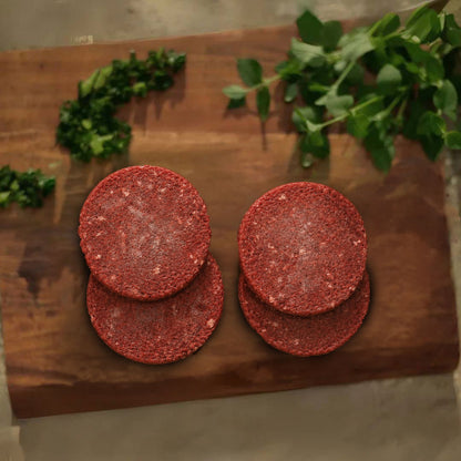 Beaver Frozen Raw Dog Food Patties