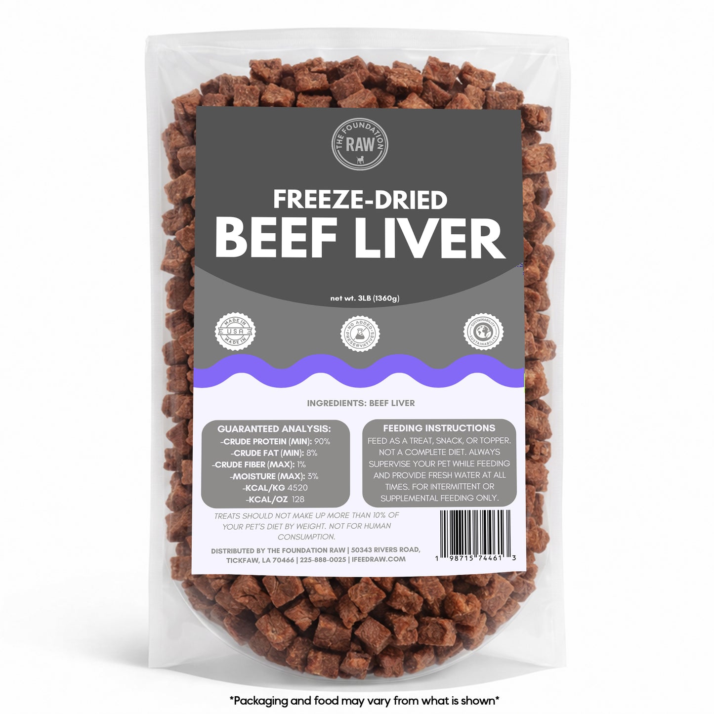 Freeze Dried Beef Liver