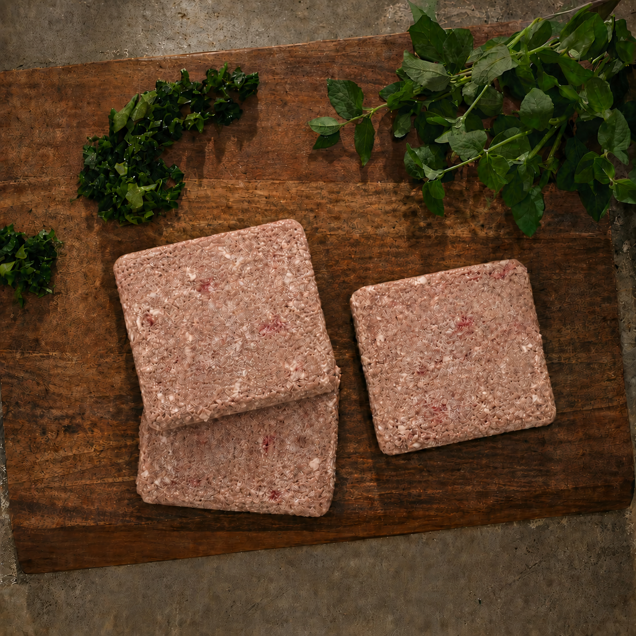 Bison Frozen Raw Dog Food Patties