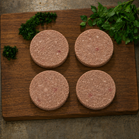 Venison Frozen Raw Dog Food Patties
