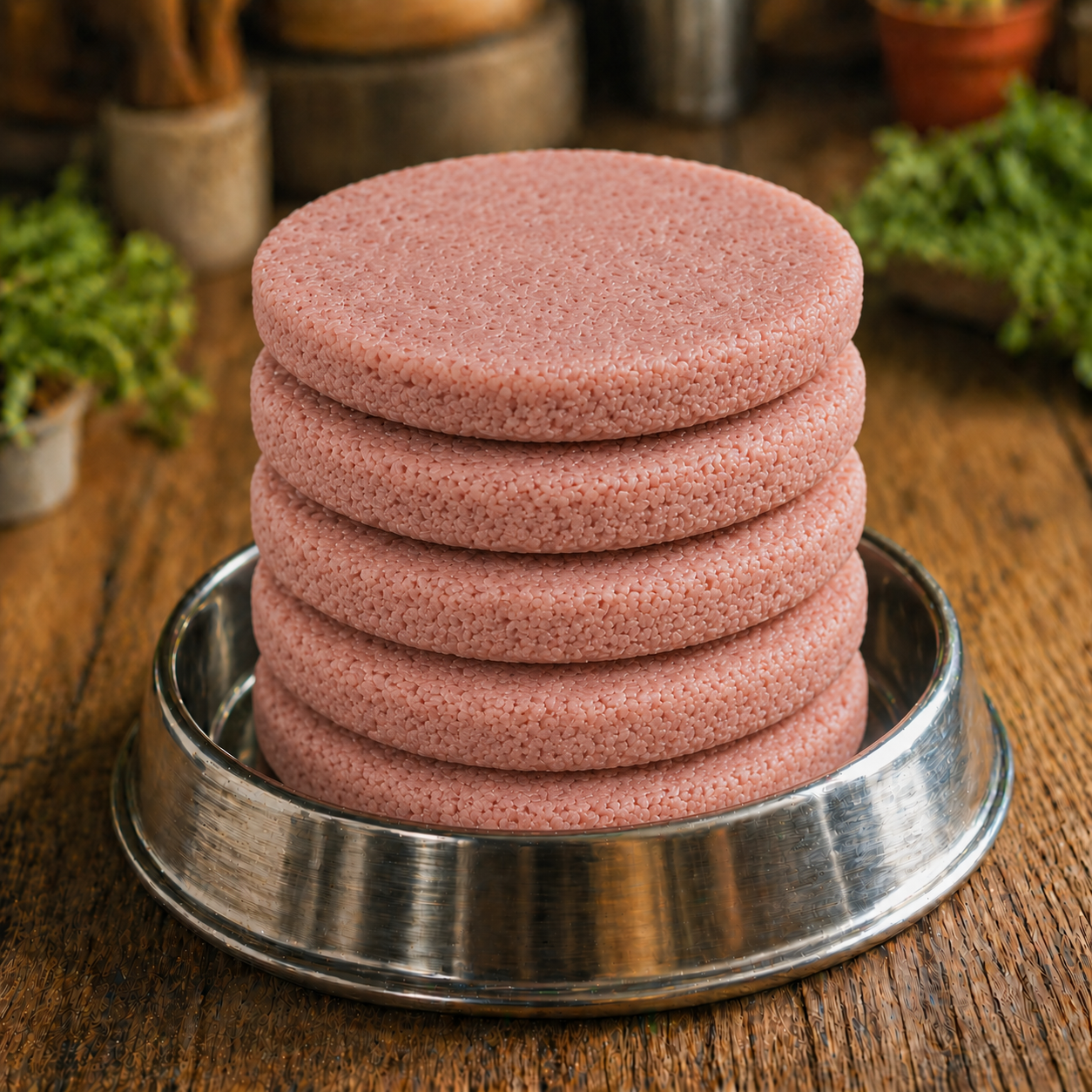 Duck Frozen Raw Dog Food Patties