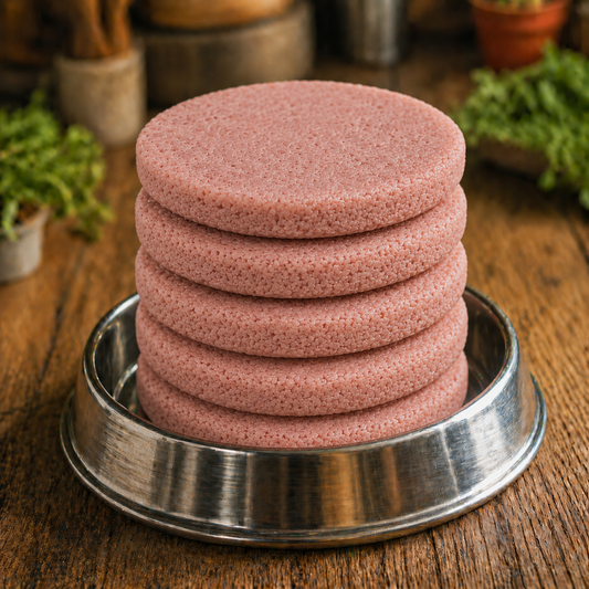 Duck Frozen Raw Dog Food Patties