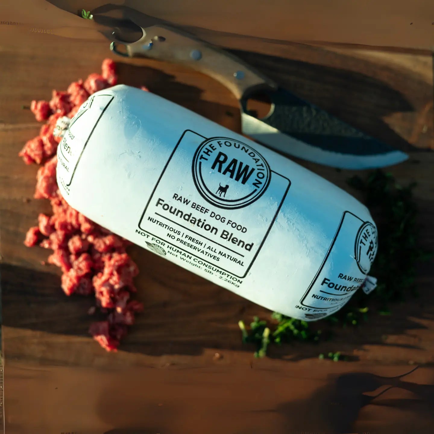 foundation blend chub raw beef dog food beef muscle meat green tripe beef liver beef kidney beef spleen raw food diet for dogs raw dog food raw dog food roll