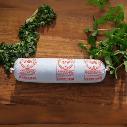 ground venison dog food roll ground venison raw food diet for dogs raw dog food raw dog food roll raw deer meat dog food deer meat