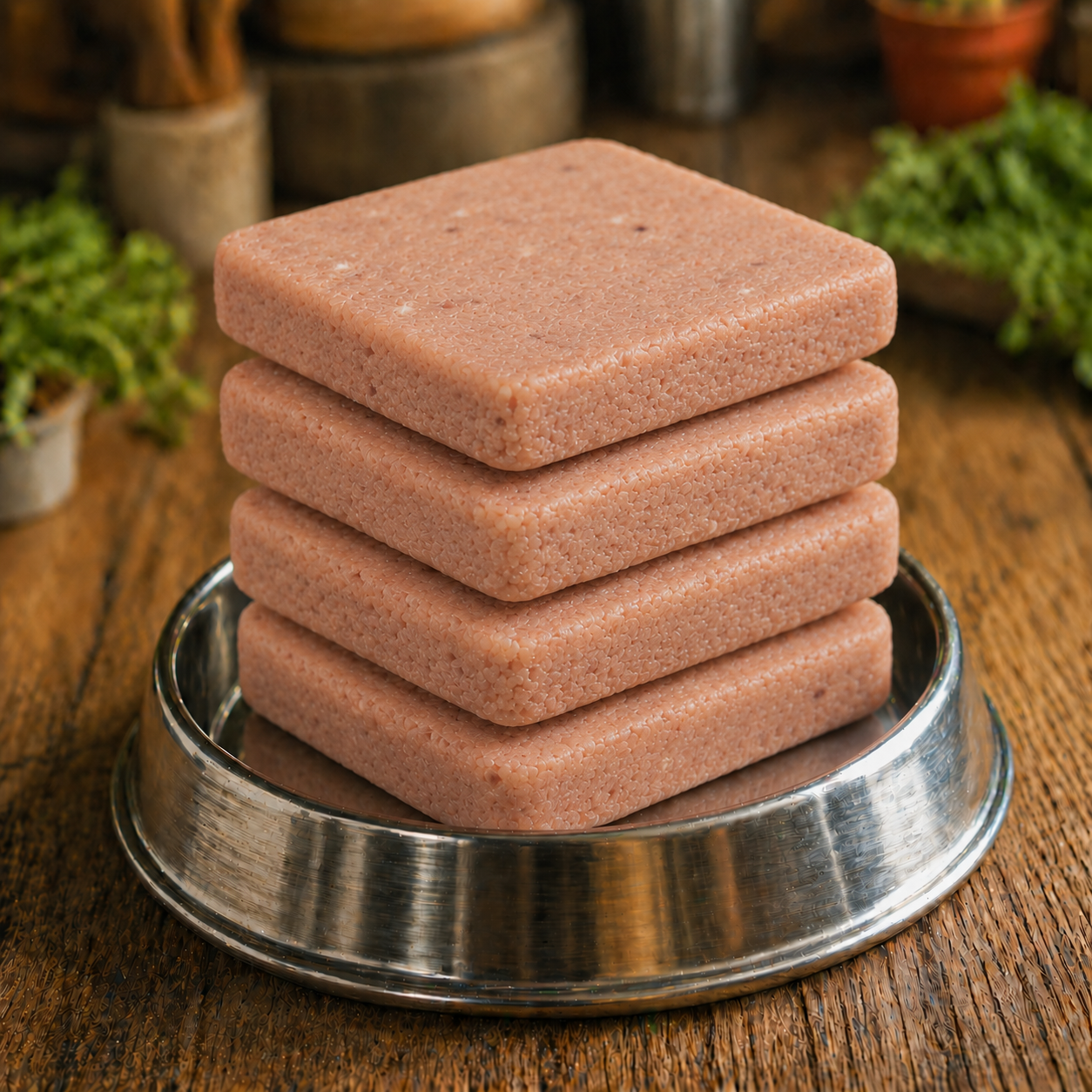 Kangaroo Frozen Raw Dog Food Patties