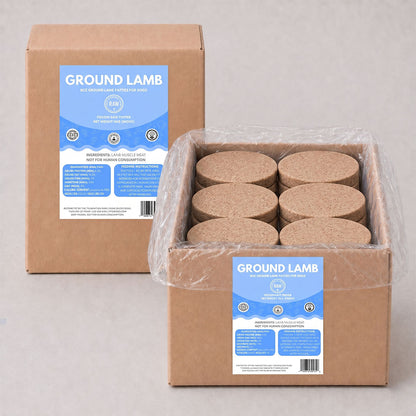 Lamb Frozen Raw Dog Food Patties