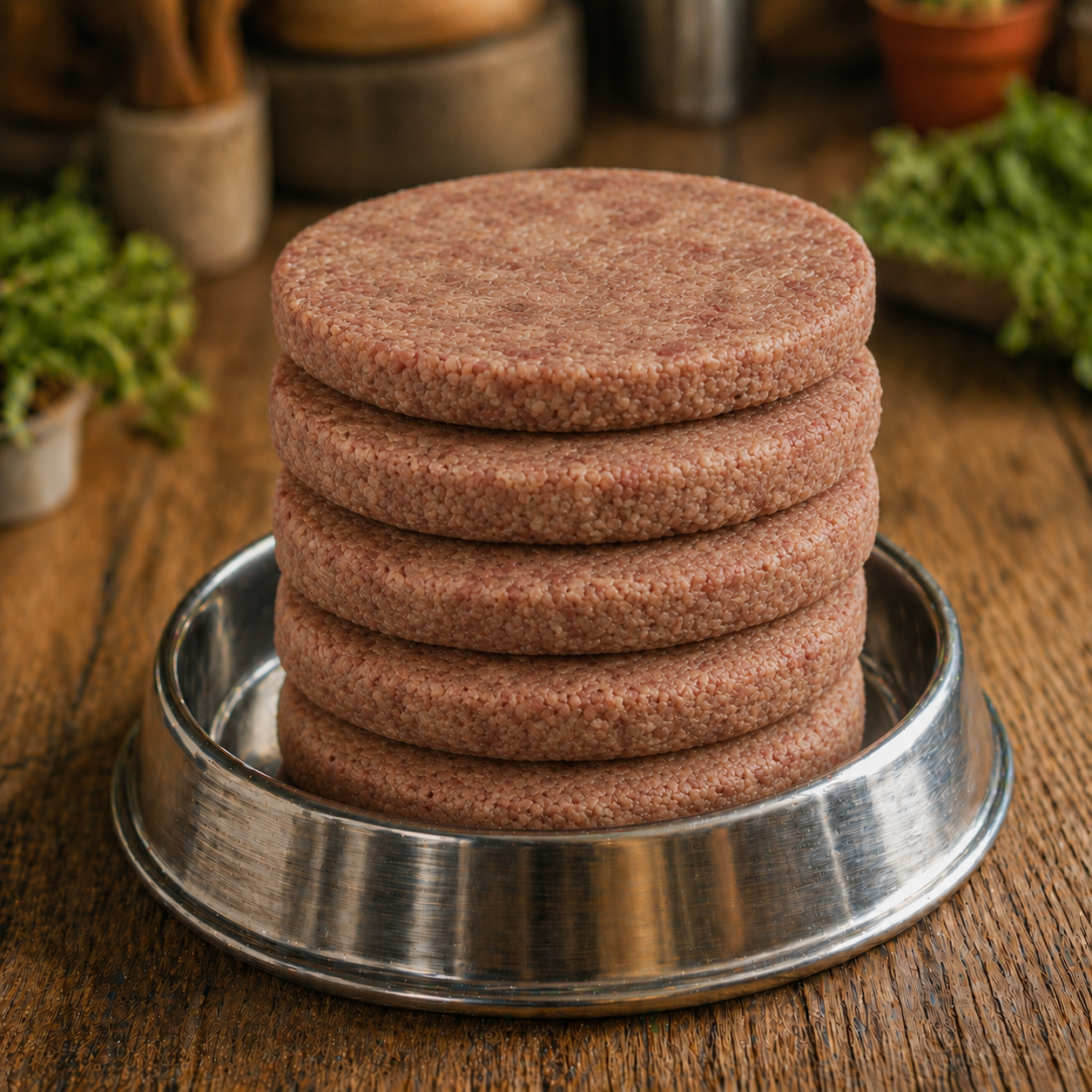 80/10/10 Pork Raw Dog Food Patties