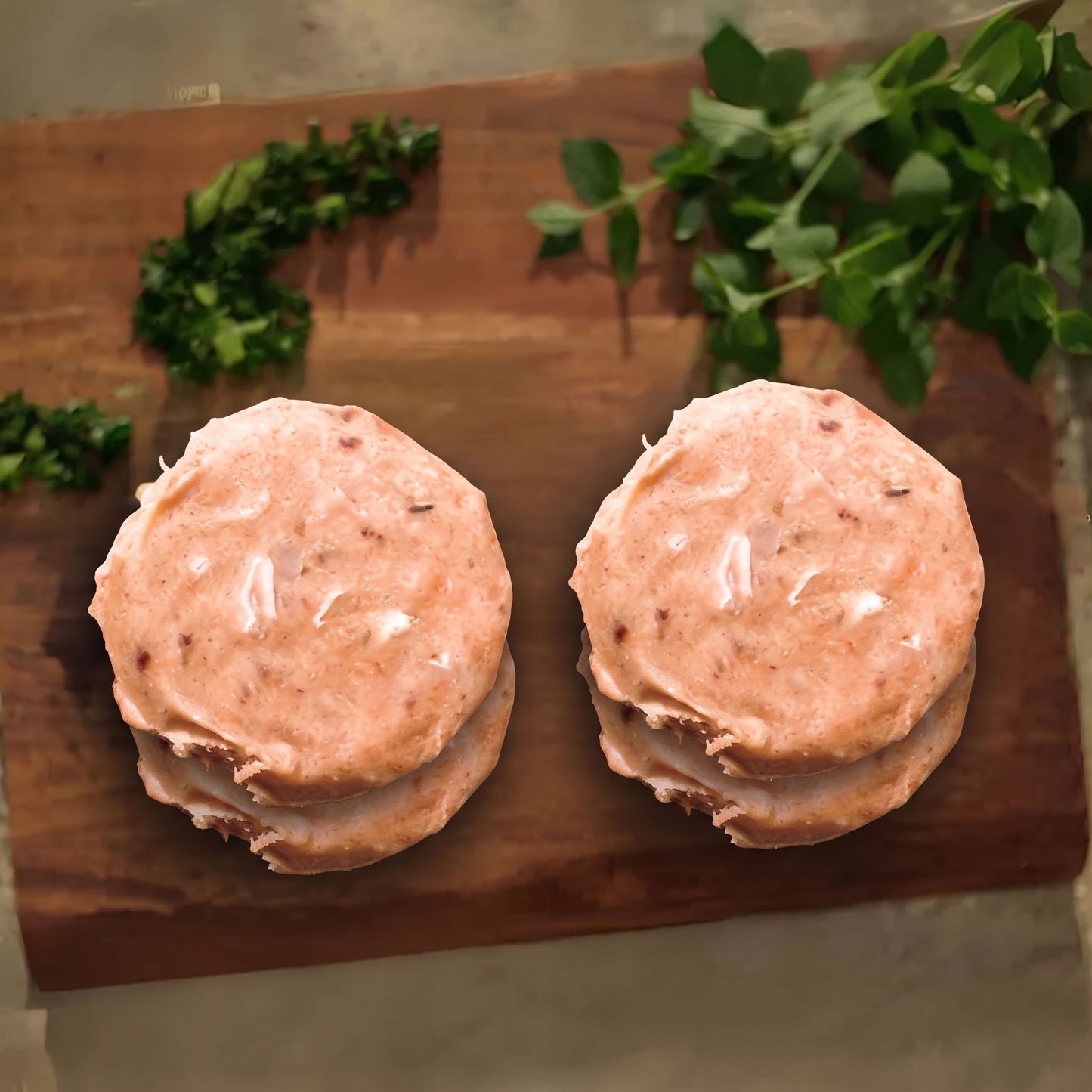Salmon Frozen Raw Dog Food Patties