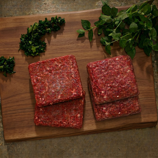 Venison Frozen Raw Dog Food Patties