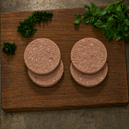 Venison Frozen Raw Dog Food Patties